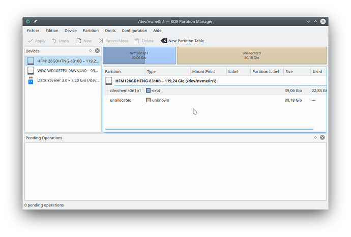 KDE-partition