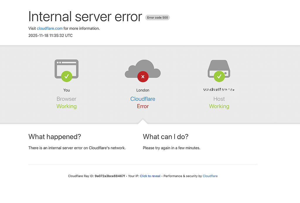 Cloudflare Rewrote Their Core in Rust and yesterday it crashed the ...