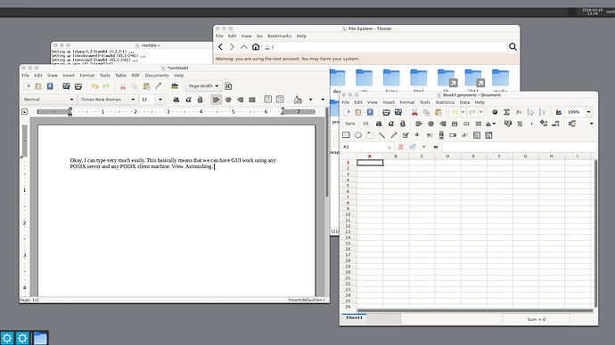 macOS rendering Xfce running from Termux on Android